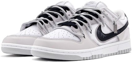 Nike Dunk Low カスタム グレー竹迷彩 (Nike Dunk Low Custom Grey Bamboo Camo) DV0831-101(TeamS-文艺竹叶男S-BOX) Lookbook Nike Dunk Low カスタム グレー竹迷彩 (Nike Dunk Low Custom Grey Bamboo Camo) DV0831-101(TeamS-文艺竹叶男S-BOX)