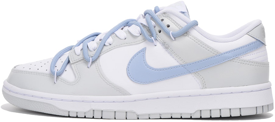 【定製球鞋】Nike Dunk Low 解構 高街 禮盒 防滑耐磨 低筒 板鞋 男款 灰藍 Buy 【定製球鞋】Nike Dunk Low 解構 高街 禮盒 防滑耐磨 低筒 板鞋 男款 灰藍
