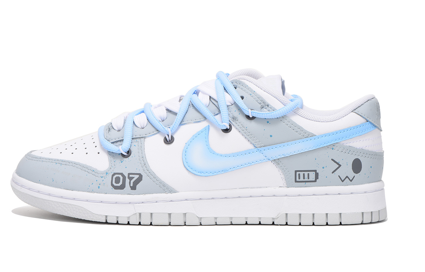 [Custom Shoes] Nike Dunk Low 'Grey Blue'
