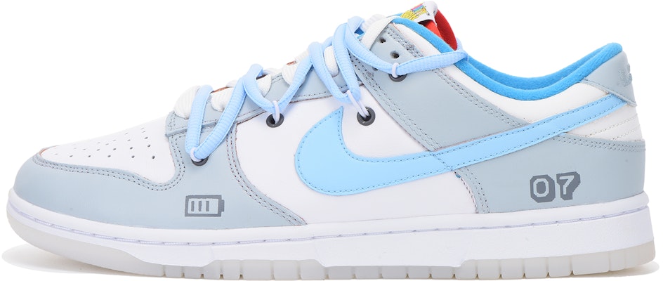【訂製球鞋】Nike Dunk Low 電玩 高街 低幫 板鞋 男女同款 灰藍 Buy 【訂製球鞋】Nike Dunk Low 電玩 高街 低幫 板鞋 男女同款 灰藍