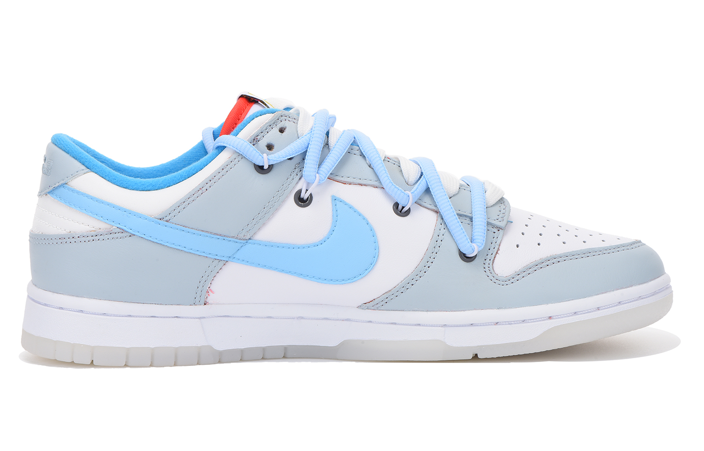 Order [Kasut Custom] Nike Dunk Low 'Kelabu Biru' DH8009-600(Team拾伍-男款二电玩)