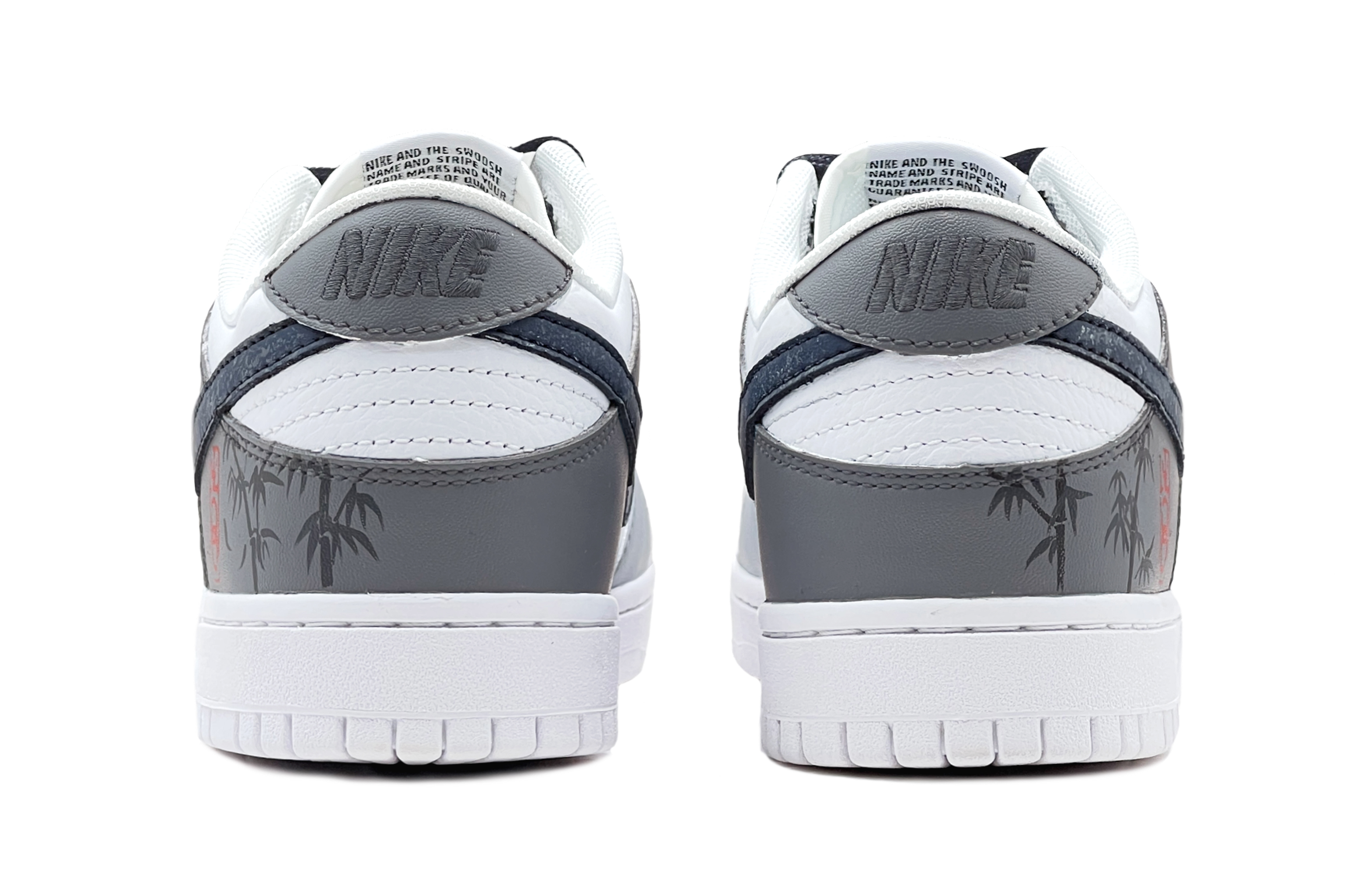 Shop [Sepatu Custom] Nike Dunk Low 'Abu Biru' DJ6188-101(TeamS-闲云野鹤男S-BOX)