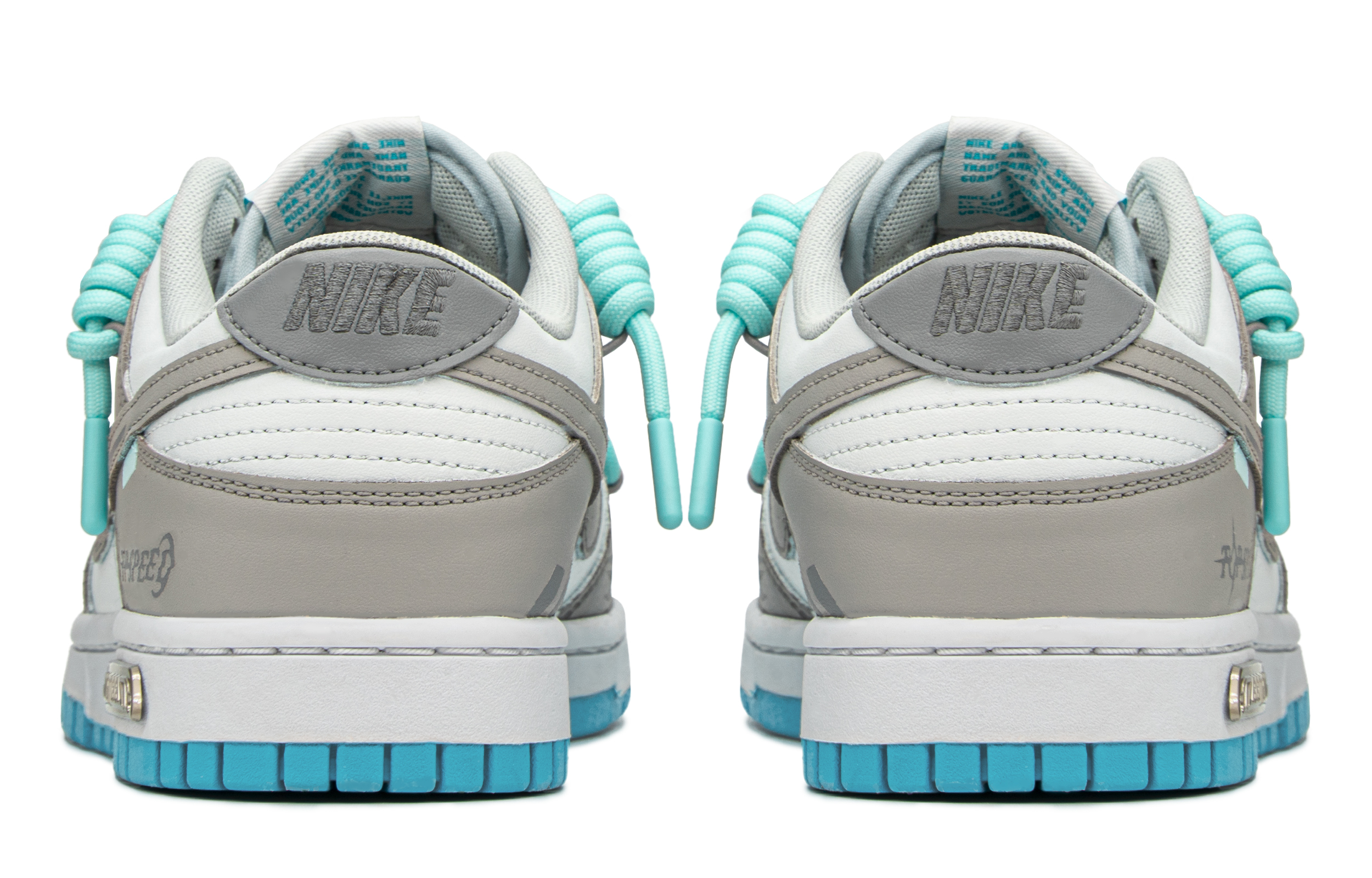 Shop [定制鞋] 耐克Dunk Low '灰蓝色' DV0831-001(TeamA-竞速)