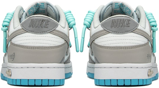 【訂製球鞋】Nike Dunk Low FZBB 電競競速 潮流活力 低筒 板鞋 男款 灰藍 Shop 【訂製球鞋】Nike Dunk Low FZBB 電競競速 潮流活力 低筒 板鞋 男款 灰藍