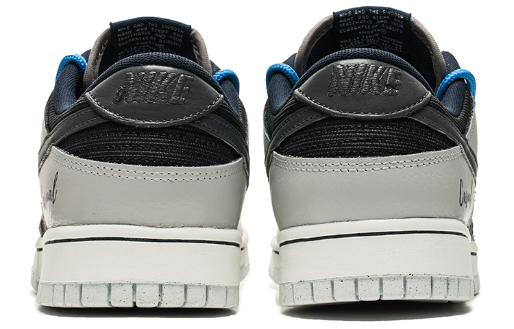 Shop 나이키 덩크 로우 '회색 파란색 추상 미소' (58 characters) DM0108-400(TeamB-灰蓝笑脸)