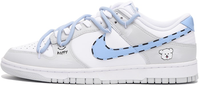나이키 덩크 로우 '회색 파란색 만화 빈티지'(Nike Dunk Low 'Grey Blue Cartoon Vintage') DV0831-101(Team59-男款灰蓝卡通狗) Buy 나이키 덩크 로우 '회색 파란색 만화 빈티지'(Nike Dunk Low 'Grey Blue Cartoon Vintage') DV0831-101(Team59-男款灰蓝卡通狗)