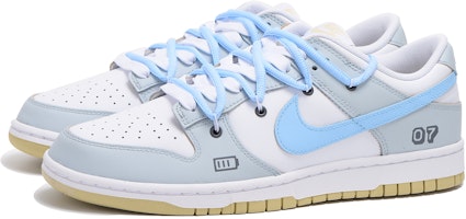 【專屬訂製運動鞋】Nike Dunk Low 電玩 解構 高街 低筒 板鞋 男款 灰藍 Lookbook 【專屬訂製運動鞋】Nike Dunk Low 電玩 解構 高街 低筒 板鞋 男款 灰藍