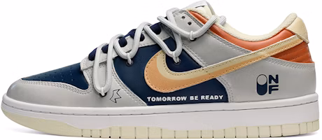 【定製球鞋】 Nike Dunk Low 解構風 開關 低幫 板鞋 男款 灰藍橙 Buy 【定製球鞋】 Nike Dunk Low 解構風 開關 低幫 板鞋 男款 灰藍橙