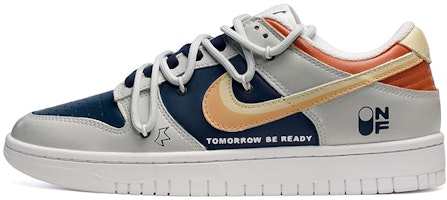 나이키 덩크 로우 '회색 파랑 주황' (커스텀) DH9765-100(TeamE-女款开关灰蓝橙) Buy 나이키 덩크 로우 '회색 파랑 주황' (커스텀) DH9765-100(TeamE-女款开关灰蓝橙)