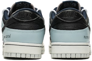 【客製化球鞋】Nike Dunk Low 補丁 塗鴉 解構雙鞋帶 低筒 休閒鞋 男款 灰藍 Shop 【客製化球鞋】Nike Dunk Low 補丁 塗鴉 解構雙鞋帶 低筒 休閒鞋 男款 灰藍
