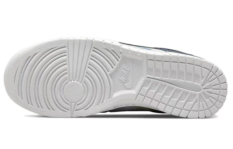 Purchase [Kasur Kasut] Nike Dunk Low 'Kelabu Biru Patchwork Graffiti Dekonstruksi' DM0108-400(Team22-男款贴布灰蓝A-BOX)