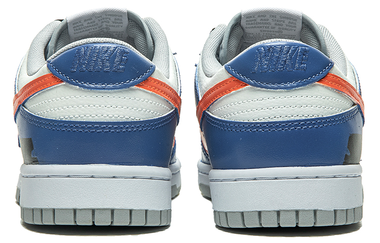 Shop [Kasut Custom] Nike Dunk Low 'Jalur Kelabu Biru' DJ6188-003(TeamB-男款条纹青灰蓝G-BOX)