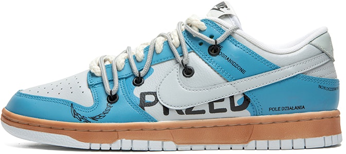 定制鞋款 耐克Dunk低帮'灰蓝复古条纹' DJ6188-101(TeamB-男款街头灰蓝F-BOX) Buy 定制鞋款 耐克Dunk低帮'灰蓝复古条纹' DJ6188-101(TeamB-男款街头灰蓝F-BOX)