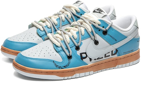 定制鞋款 耐克Dunk低帮'灰蓝复古条纹' DJ6188-101(TeamB-男款街头灰蓝F-BOX) Lookbook 定制鞋款 耐克Dunk低帮'灰蓝复古条纹' DJ6188-101(TeamB-男款街头灰蓝F-BOX)