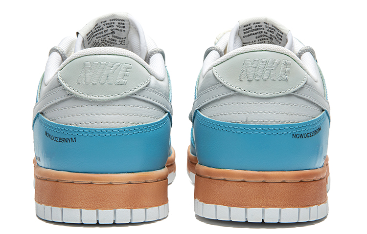 Shop [Sepatu Custom] Nike Dunk Low 'Abu Biru Garis Vintage' DJ6188-101(TeamB-男款街头灰蓝)