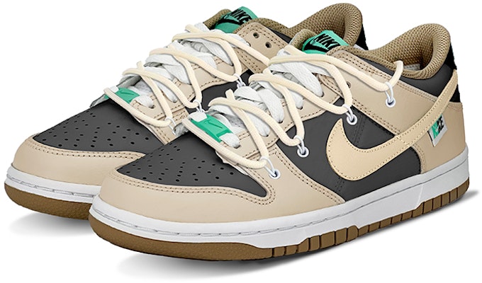 Nike Dunk Low カスタム グレーブラウン (Nike Dunk Low Custom Gray Brown) DX6063-131(TeamY-女款香烤坚果灰棕) Lookbook Nike Dunk Low カスタム グレーブラウン (Nike Dunk Low Custom Gray Brown) DX6063-131(TeamY-女款香烤坚果灰棕)