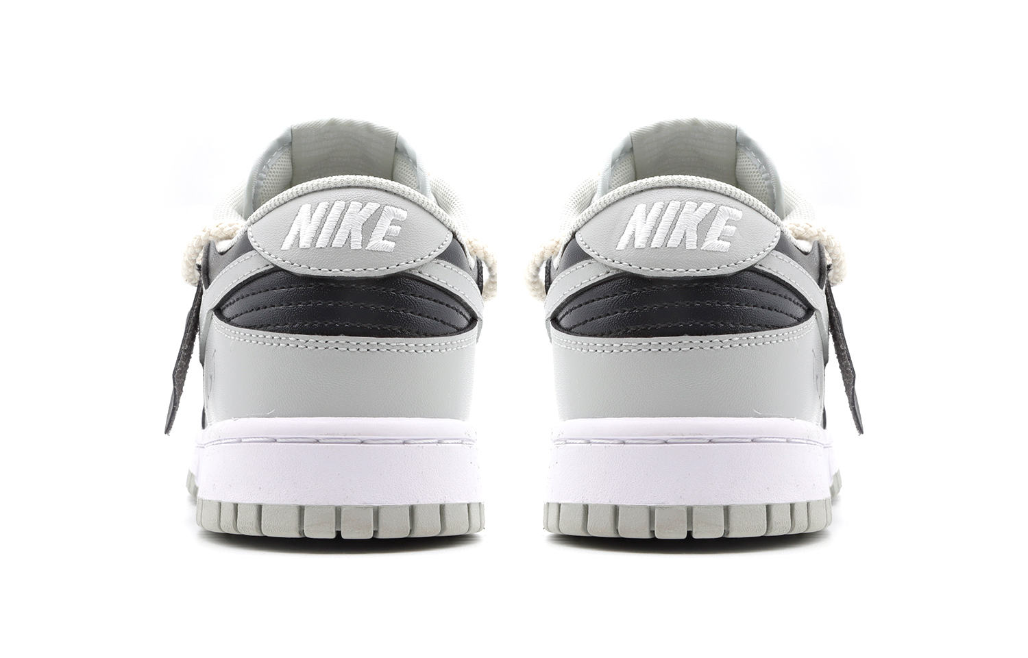 Shop 나이키 덩크 로우 '회색 안개 부활' (커스텀) DD1391-103(Team140-涅槃解构男款)