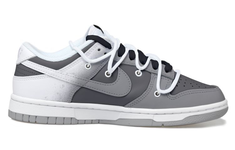 Order 【定制鞋款】耐克Dunk低帮“灰渐变天使” DQ0380-001(Team拾玖-渐变天使女S-BOX)