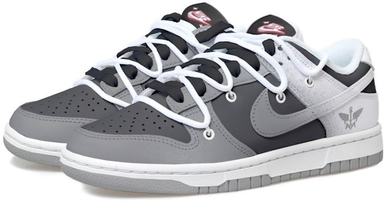 【定制鞋款】耐克Dunk低帮“灰渐变天使” DQ0380-001(Team拾玖-渐变天使女S-BOX) Lookbook 【定制鞋款】耐克Dunk低帮“灰渐变天使” DQ0380-001(Team拾玖-渐变天使女S-BOX)