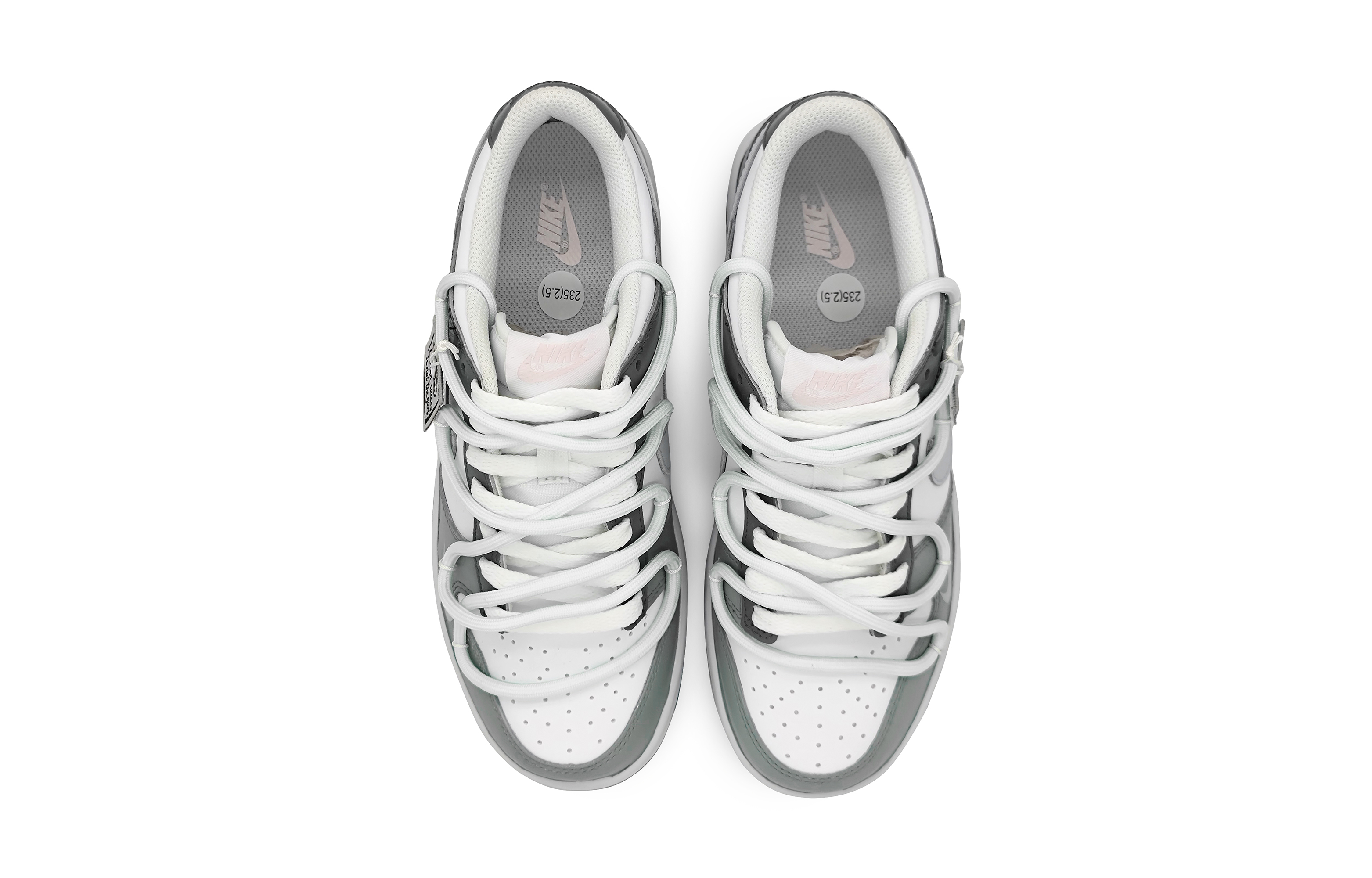 Buy [Custom Shoes] Nike Dunk Low 'Grey Graffiti' - Novelship
