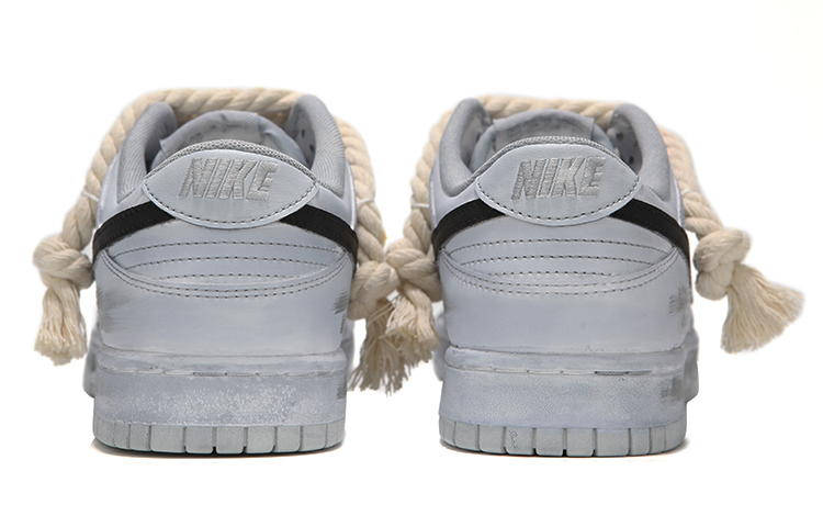 Shop [Sepatu Khusus] Nike Dunk Low 'Gelombang Abu Distressed' DV0831-101(Team24-男款浸染做旧工业灰)