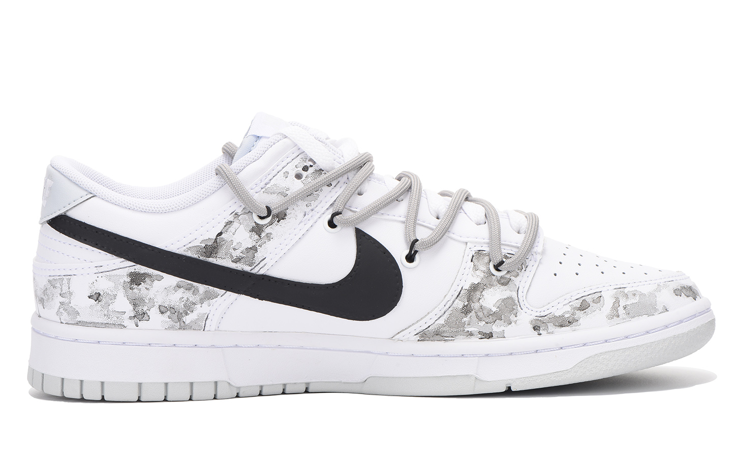 [Custom Shoes] Nike Dunk Low 'Grey Ink Panda' 圖 2