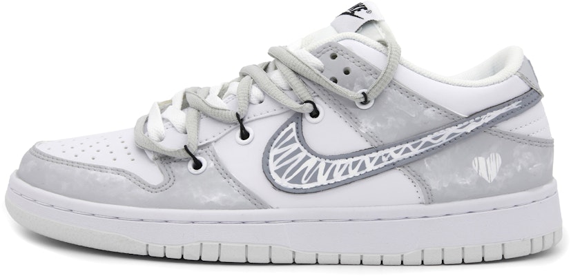 【定制鞋】耐克Dunk Low“灰色情人” DJ6188-101(Team51-男款灰色恋人) Buy 【定制鞋】耐克Dunk Low“灰色情人” DJ6188-101(Team51-男款灰色恋人)