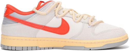 【客製化球鞋】Nike Dunk Low 解構 微笑 臉孔 高街 低筒 滑板鞋 男女皆宜 灰橙色 Order 【客製化球鞋】Nike Dunk Low 解構 微笑 臉孔 高街 低筒 滑板鞋 男女皆宜 灰橙色