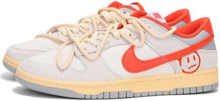 【客製化球鞋】Nike Dunk Low 解構 微笑 臉孔 高街 低筒 滑板鞋 男女皆宜 灰橙色 Lookbook 【客製化球鞋】Nike Dunk Low 解構 微笑 臉孔 高街 低筒 滑板鞋 男女皆宜 灰橙色