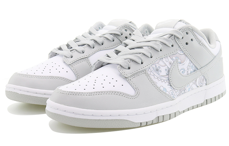 Lookbook 나이키 덩크 로우 '그레이 페이즐리' (커스텀) DD1391-103(Team10-腰果花)