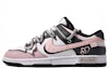 Order 【定製球鞋】 Nike Dunk Low 達文西定製 浪漫心動 特殊鞋盒 LOVE 愛心 塗鴉 潑墨 簡約 舒適 透氣 低筒 板鞋 男款 灰粉白