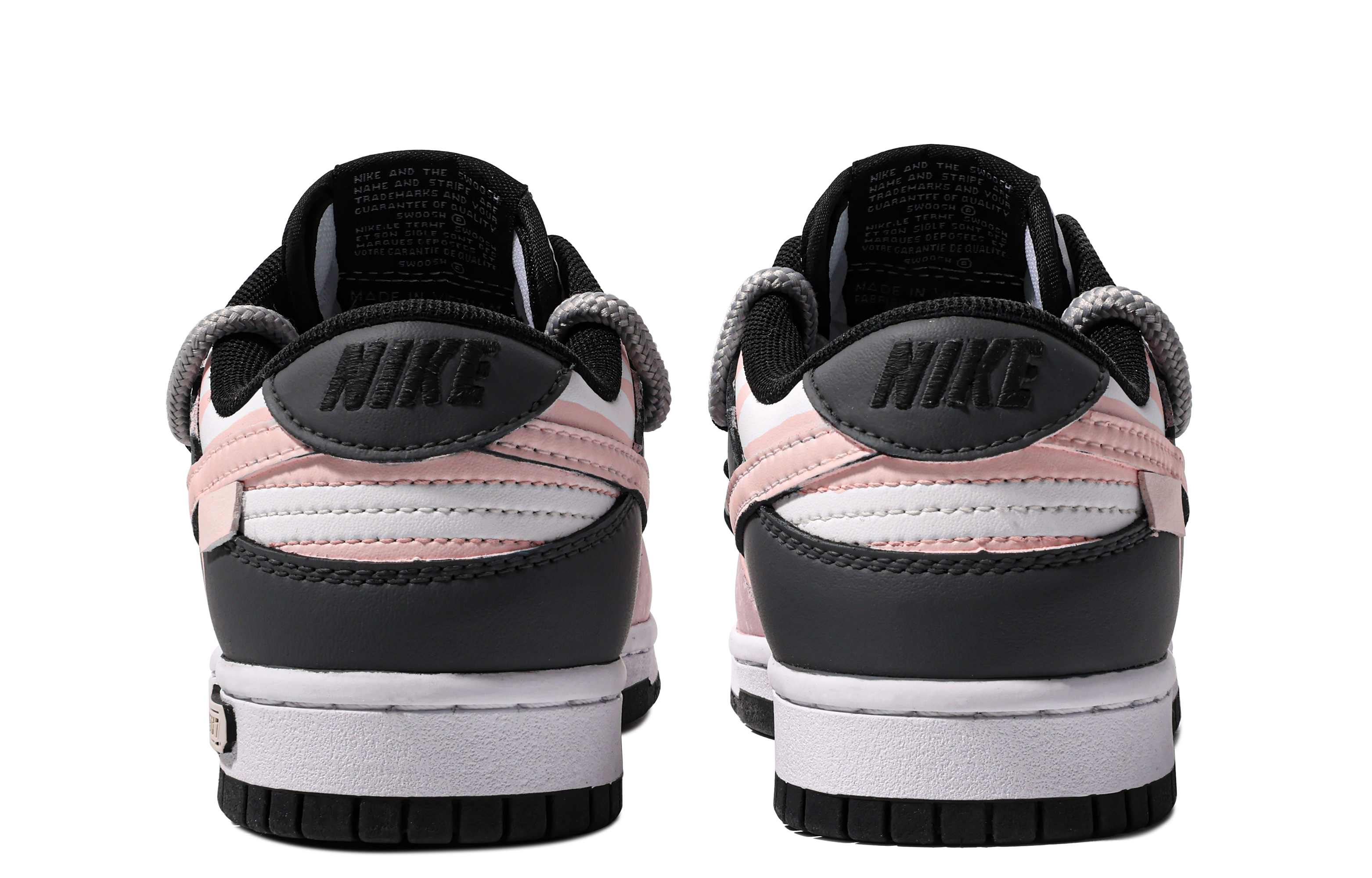 Purchase 【定製球鞋】 Nike Dunk Low 達文西定製 浪漫心動 特殊鞋盒 LOVE 愛心 塗鴉 潑墨 簡約 舒適 透氣 低筒 板鞋 男款 灰粉白