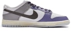 Order 【訂製球鞋】 Nike Dunk Low BIGNIU 自我妥協 街頭 潮流 手繪噴繪 低筒 板鞋 男款 灰紫