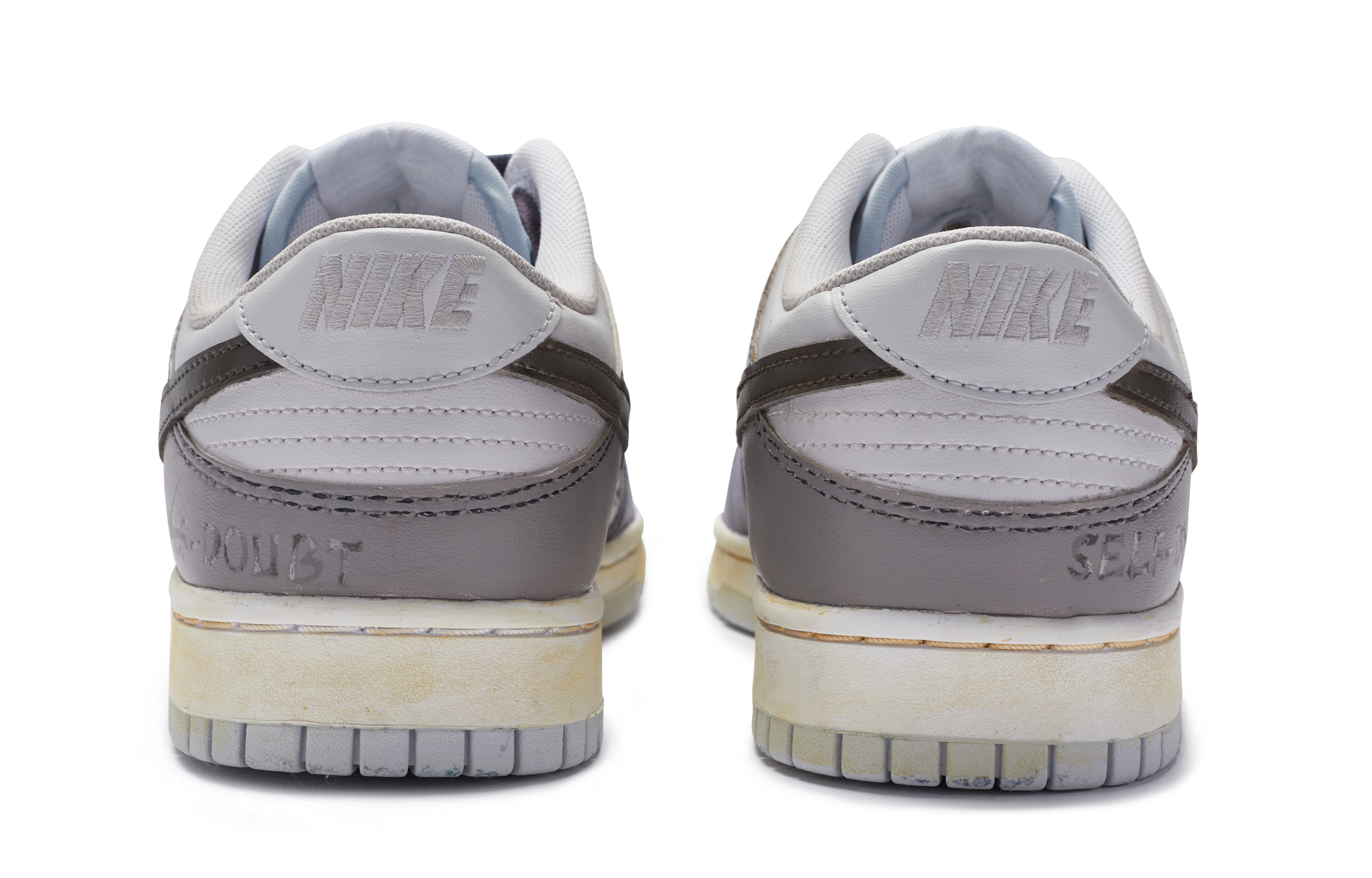 Purchase [Kasut Custom] Nike Dunk Low 'Kelabu Ungu BIGNIU' DV0831-101(TeamR-男款自我妥协灰紫)