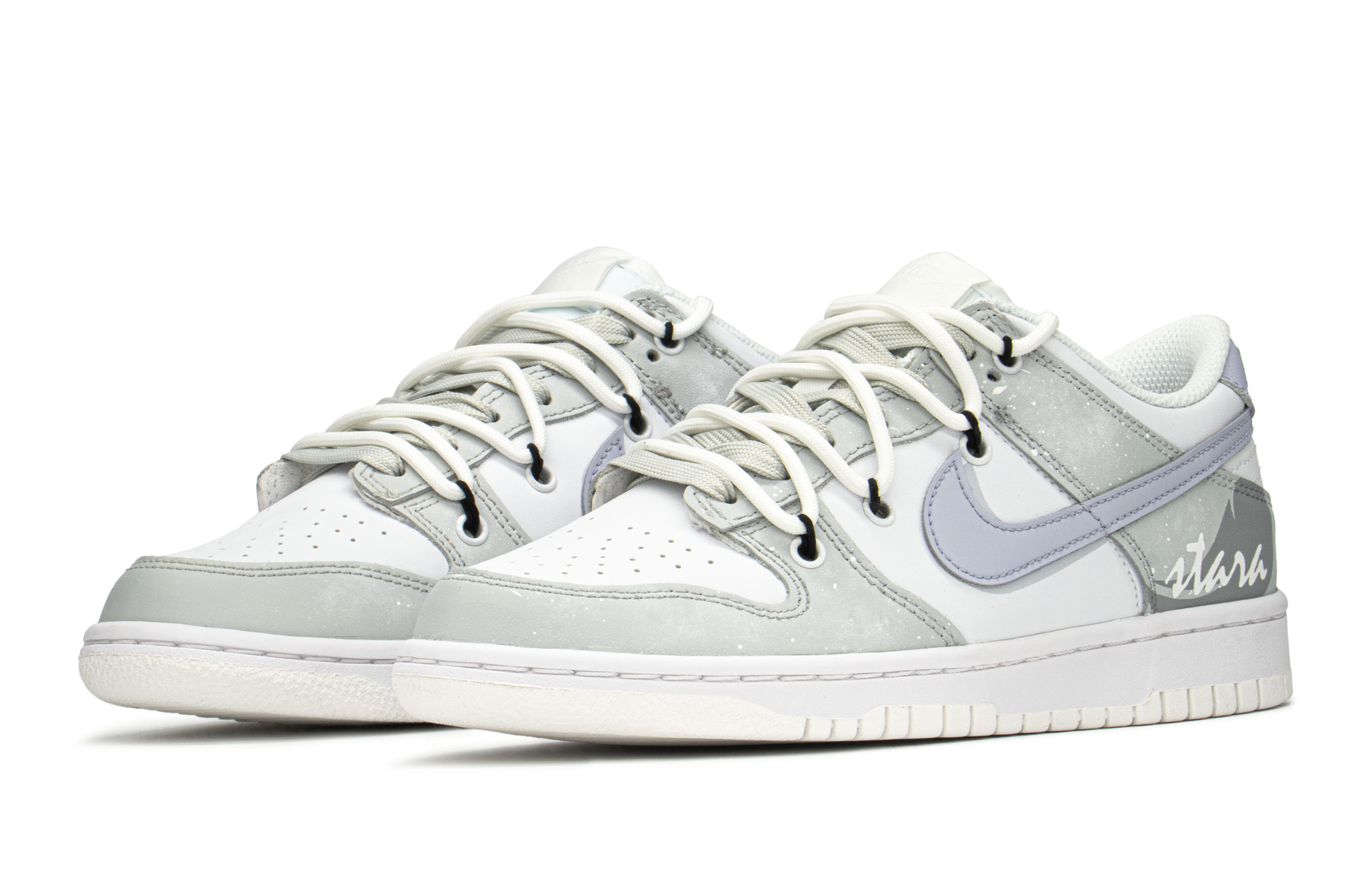 [Custom Shoes] Nike Dunk Low 'Grey Purple Deconstructed' 圖 3