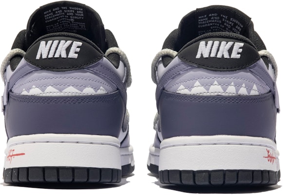 【定制鞋款】耐克Dunk低帮'灰紫涂鸦' DD1391-100(TeamM-男款黑茶星冰S-BOX) Shop 【定制鞋款】耐克Dunk低帮'灰紫涂鸦' DD1391-100(TeamM-男款黑茶星冰S-BOX)