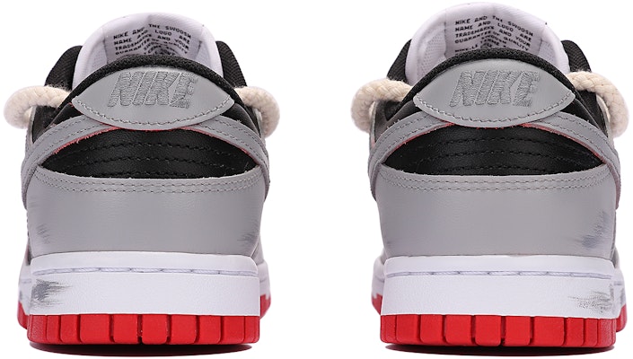 【定制球鞋】Nike Dunk Low 灰色軌跡 復古 做舊 解構風 百搭 低幫 板鞋 男女同款 黑灰 Shop 【定制球鞋】Nike Dunk Low 灰色軌跡 復古 做舊 解構風 百搭 低幫 板鞋 男女同款 黑灰