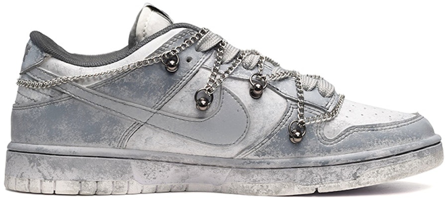 나이키 덩크 로우 '그레이 어반' (커스텀) DH9765-100(TeamE-女款灰色都市浸染灰) Order 나이키 덩크 로우 '그레이 어반' (커스텀) DH9765-100(TeamE-女款灰色都市浸染灰)