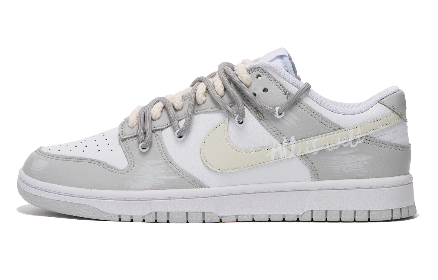 [Custom Shoes] Nike Dunk Low 'Grey Vibe Deconstructed' 圖 2