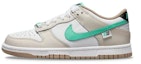 Sizing 나이키 덩크 로우 '회백파' (커스텀) DX6063-131(TeamE-女款潮流印花灰白蓝BOX)