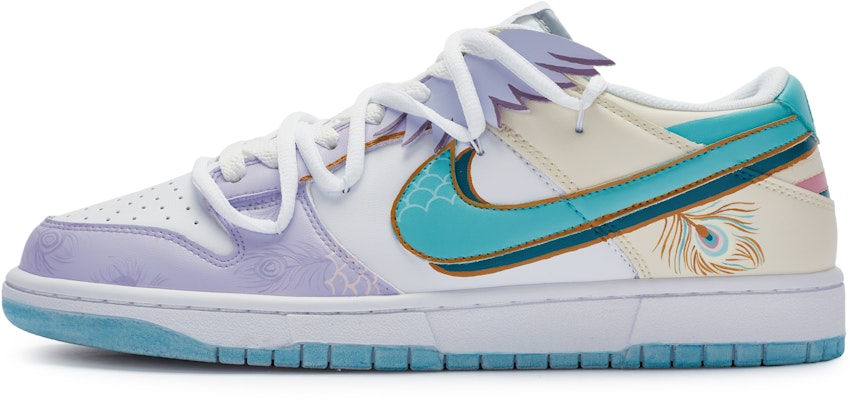 【カスタム シューズ】ナイキ ダンク ロー 'Guan Fengling Feather' DV0831-101-479258 DV0831-101-479258 Buy 【カスタム シューズ】ナイキ ダンク ロー 'Guan Fengling Feather' DV0831-101-479258 DV0831-101-479258