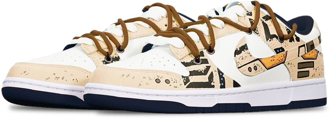 Zapatillas Nike Dunk Low 'Gundam Cyberpunk Deconstruidas Sail' DH9765-300(TeamT-战损II卡其S-BOX) Lookbook Zapatillas Nike Dunk Low 'Gundam Cyberpunk Deconstruidas Sail' DH9765-300(TeamT-战损II卡其S-BOX)