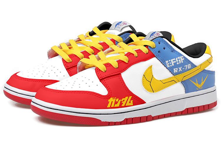 Lookbook 【定制鞋款】耐克Dunk Low“高达机甲” DD3363-100(Team拾玖-高达机甲男S-BOX)