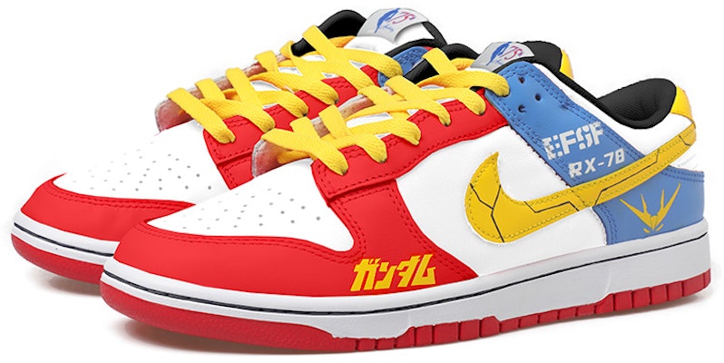【定制鞋款】耐克Dunk Low“高达机甲” DD3363-100(Team拾玖-高达机甲男S-BOX) Lookbook 【定制鞋款】耐克Dunk Low“高达机甲” DD3363-100(Team拾玖-高达机甲男S-BOX)