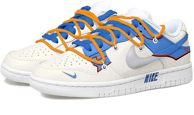 나이키 덩크 로우 '건담 메카 워리어' (커스텀) DH9765-100(Team拾玖-机甲战士蓝女S-BOX) Lookbook 나이키 덩크 로우 '건담 메카 워리어' (커스텀) DH9765-100(Team拾玖-机甲战士蓝女S-BOX)