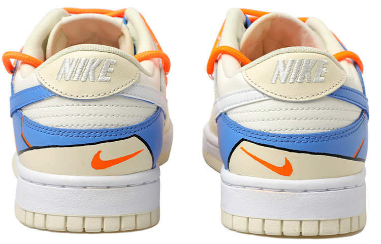 Purchase 【定製球鞋】Nike Dunk Low 高達 機甲風 解構鞋帶 銀勾 機甲戰士 元宇宙主題 低幫 板鞋 男款 藍橙