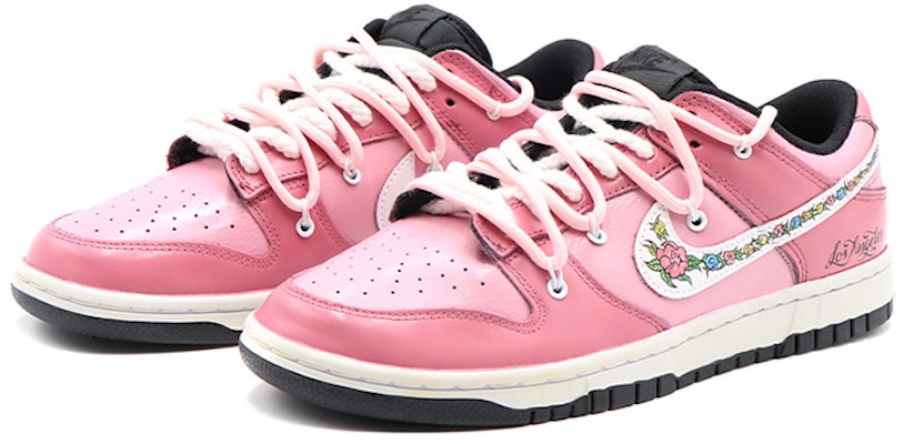 나이키 덩크 로우 '집시 로즈' (커스텀) DH9765-002(Team17-女款GP吉普赛玫瑰) Lookbook 나이키 덩크 로우 '집시 로즈' (커스텀) DH9765-002(Team17-女款GP吉普赛玫瑰)