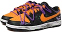 Lookbook 【客製化球鞋】Nike Dunk Low 蝙蝠 蜘蛛網 萬聖節 解構風 做舊Vibe風 低筒 板鞋 男款 黑橙紫