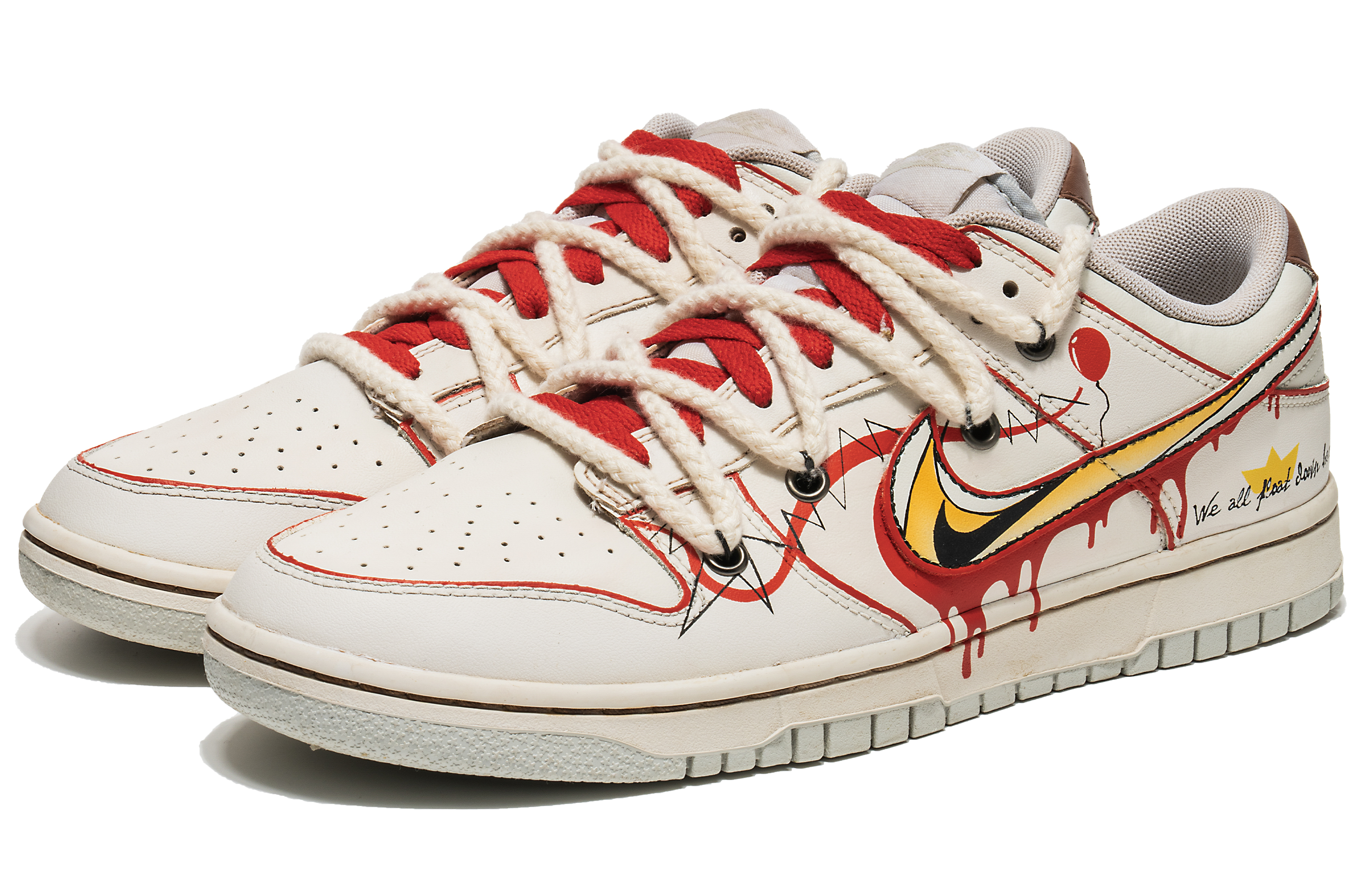 Lookbook [Kasut Custom] Nike Dunk Low 'Halloween Crane' DV0831-101-485288