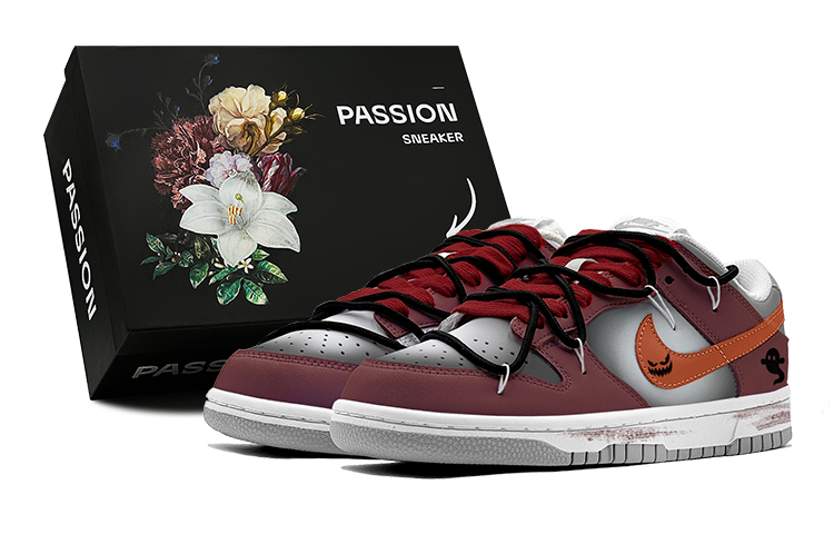 [Custom Shoes] Nike Dunk Low 'Halloween Ghost Graffiti' DH9765-102-486795